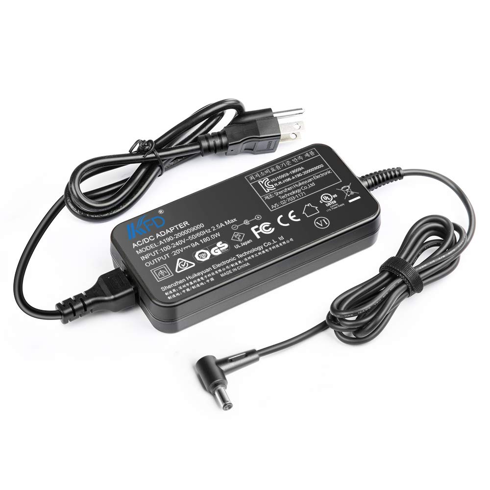 AD200 Proiiなど AC/DC電源アダプター 15V 12A 180W Amazon.com: KFD 20V 9A 180W AC Power Adapter for Asus ROG Zephyrus